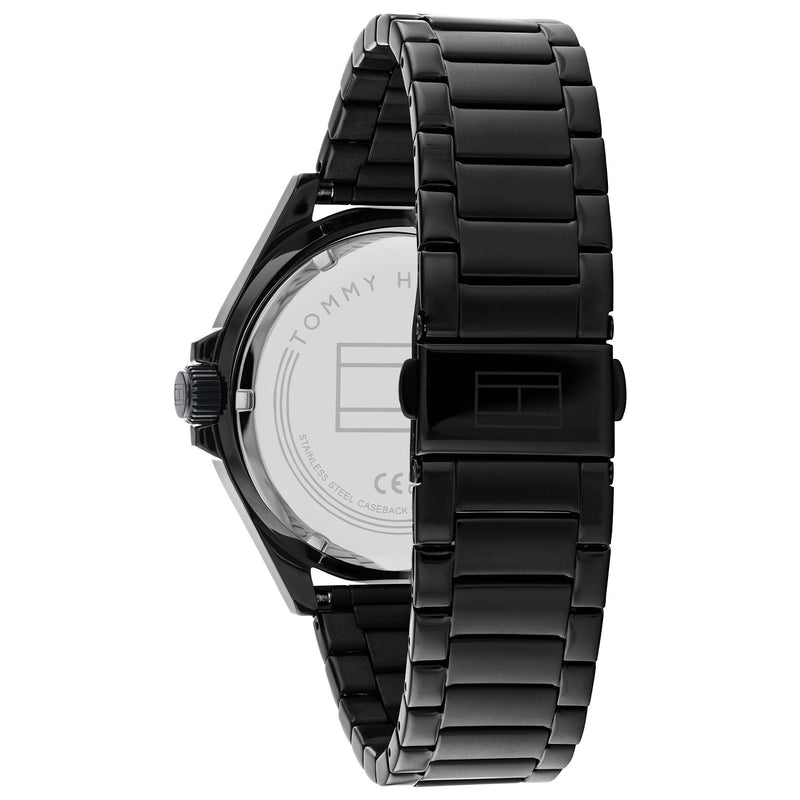 Tommy Hilfiger Logan Zwart Heren Horloge 2002-TH1792014-zoom-