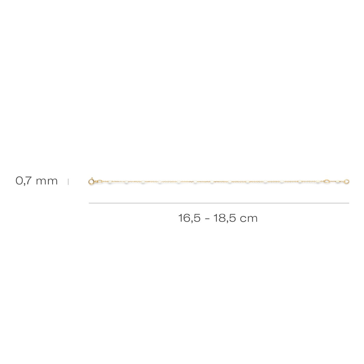 Blush 14 karat gold Bracelet 2226YRM