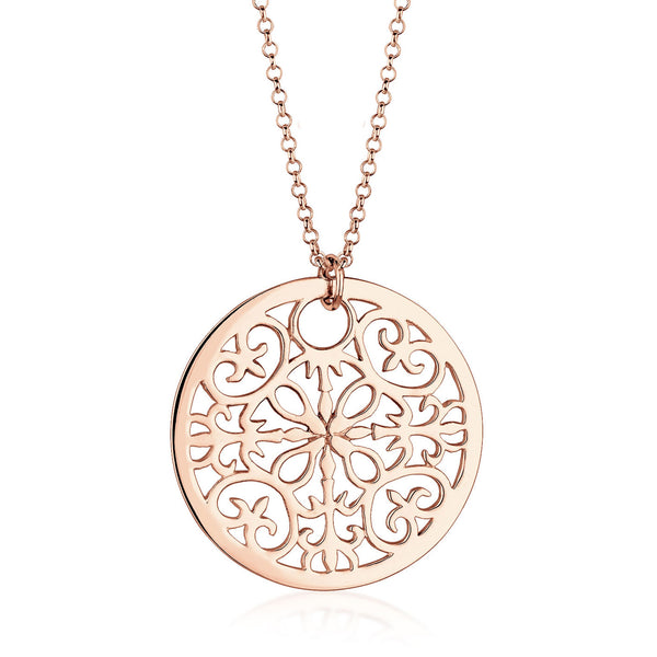 Elli 925 Sterling Silver Coin Necklace 2004-BF-0007960-001