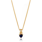 Elli 925 Sterling Silver Necklace with Diamond (0.004 ct) 2004-BF-0008123-001