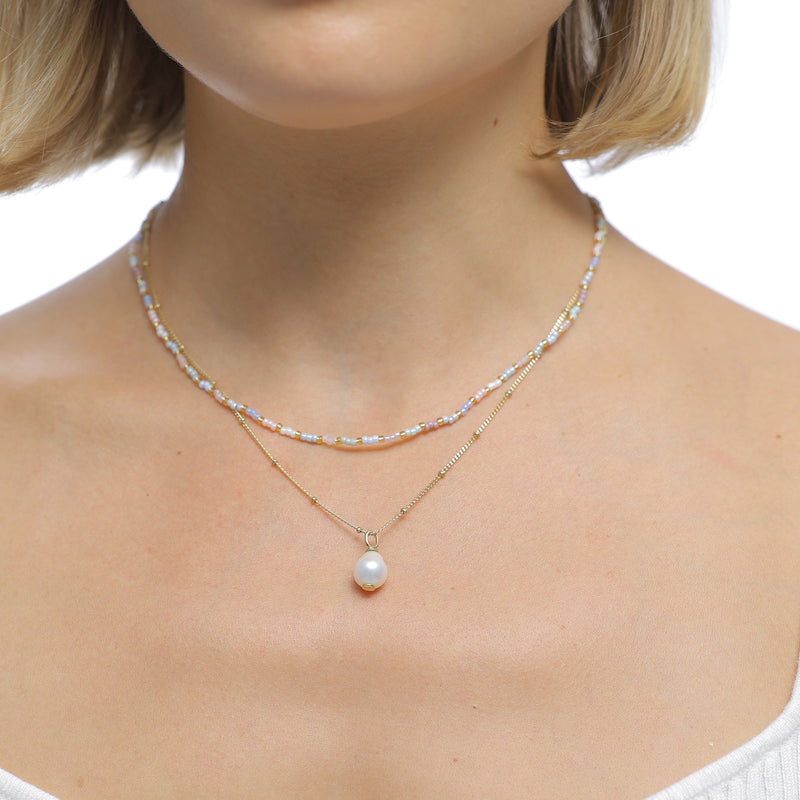 Elli 925 Sterling Silver Layered with Pearl 2004-BF-0008209-001-zoom-
