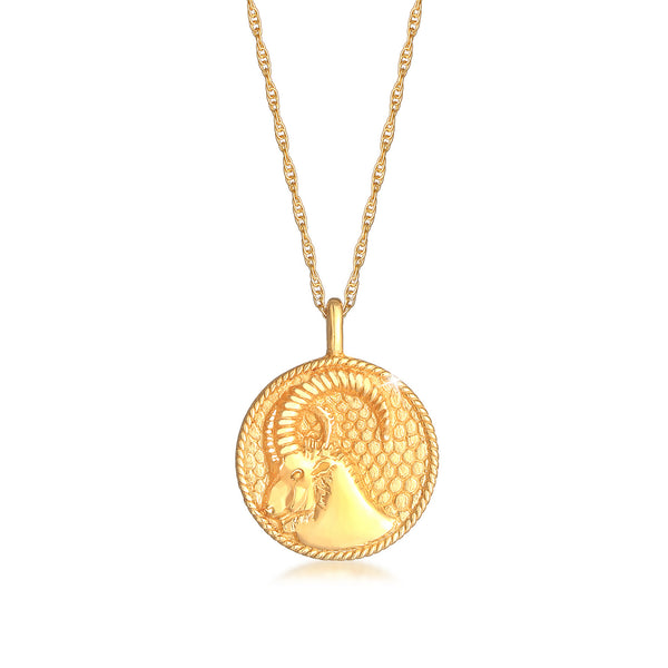 Elli 925 Sterling Silver Coin Necklace 2004-BF-0007800-001