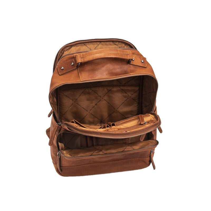 The Chesterfield Brand Austin Cognac Leather Backpack C58.018431-zoom-