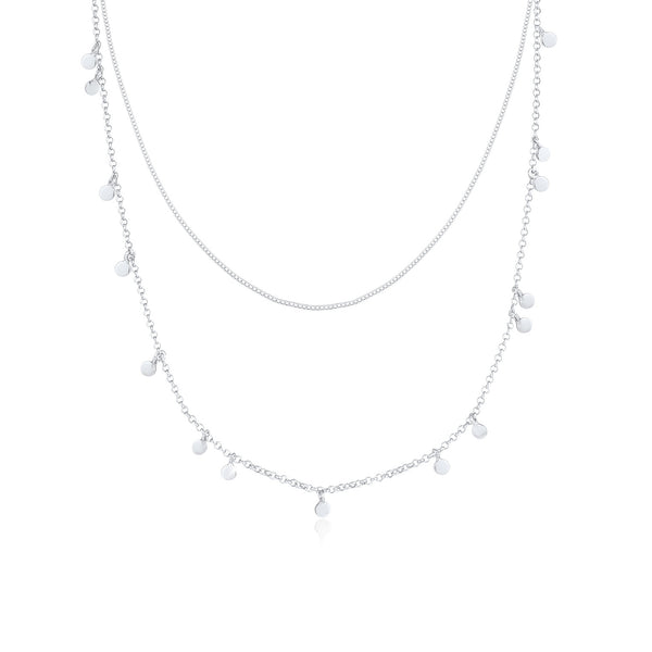 Elli 925 Sterling Silver Layered 2004-BF-0008165-001