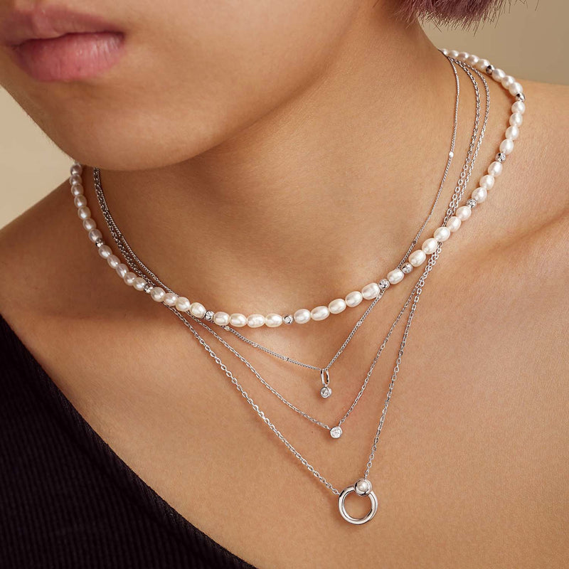 Ania Haie Chic Creator 925 Sterling Silver Necklace AH-N058-03H-zoom-