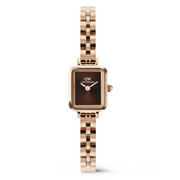 Daniel Wellington Petite & Quadro Mini Arch Amber Brown Women's Watch DW00100849