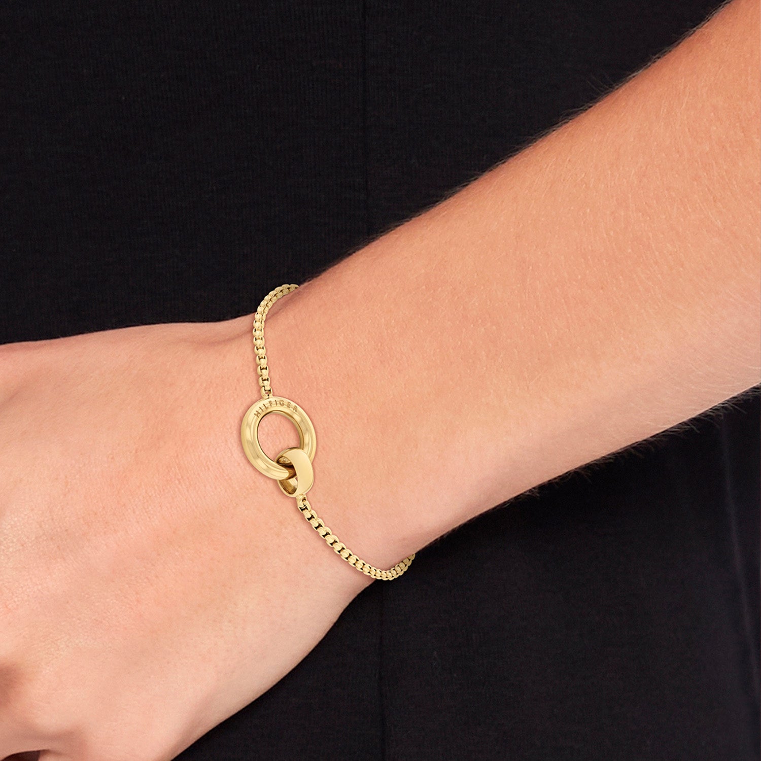 Tommy Hilfiger Circles Gold Coloured Bracelet TJ2780947