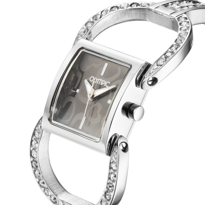 Olympic Grijs Dames Horloge 2002-OL82DSS012-zoom-