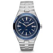 Olympic Legacy Zilver en Blauw Herenhorloge OL75HSS005