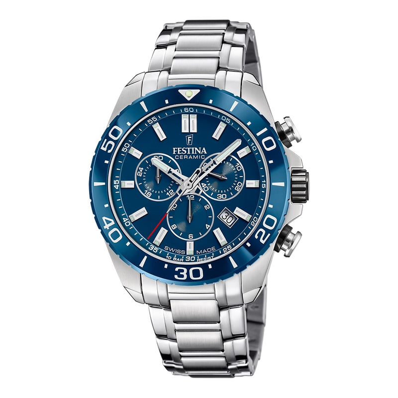 Festina Chrono Heren Horloge F20042/2-zoom-