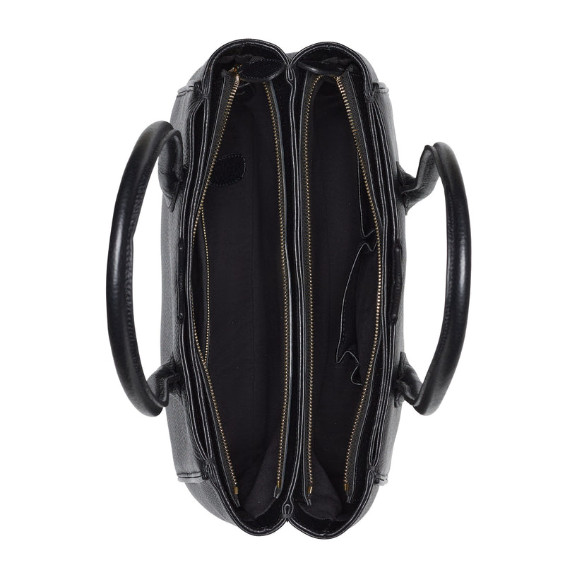 Isabel Bernard Honoré Cloe Zwarte Handtas IB25001-zoom-