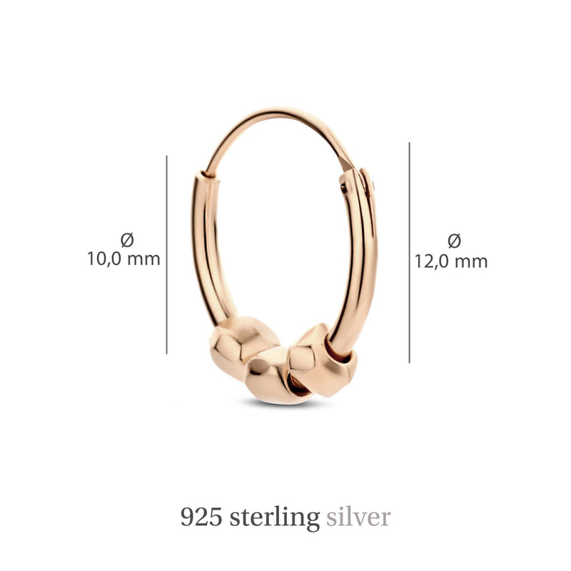 Violet Hamden Sisterhood Feminine 925 Sterling Zilveren Roségoud Plated oorringen VH360037-zoom-