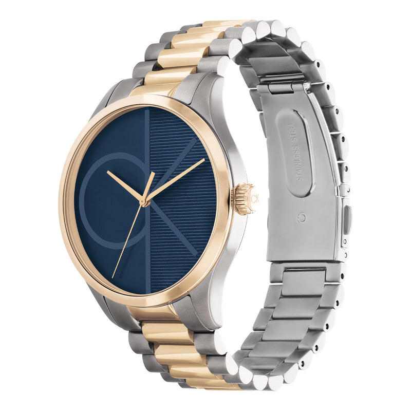 Calvin Klein ICONIC Blauw Heren Horloge 2002-CK25200165-zoom-