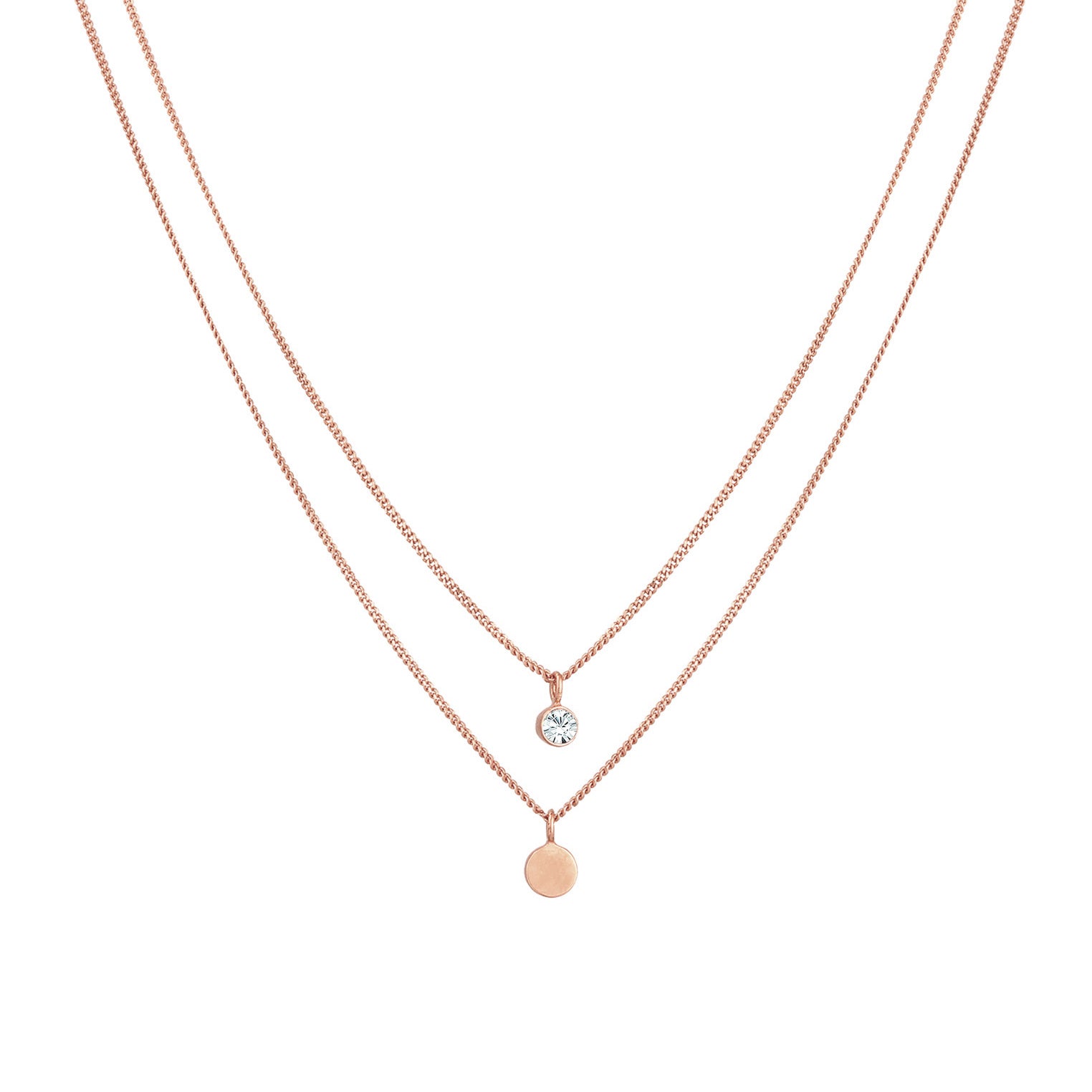 Elli 925 Sterling Silver Layered Gold plated 2004-BF-0008223-001