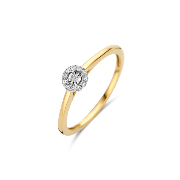 Blush Natural Diamonds 14 karat gold Ring 1678BDI