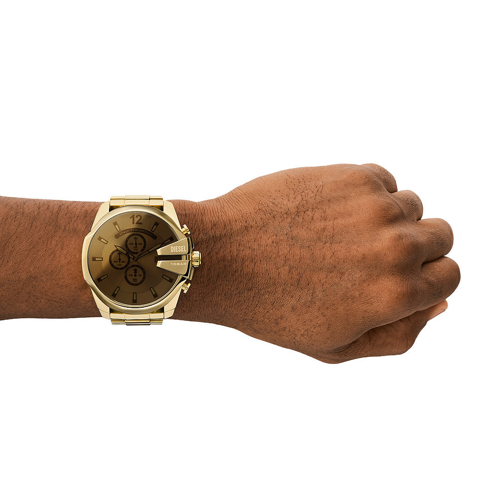 Diesel Mega Chief Gold Watch DZ4662