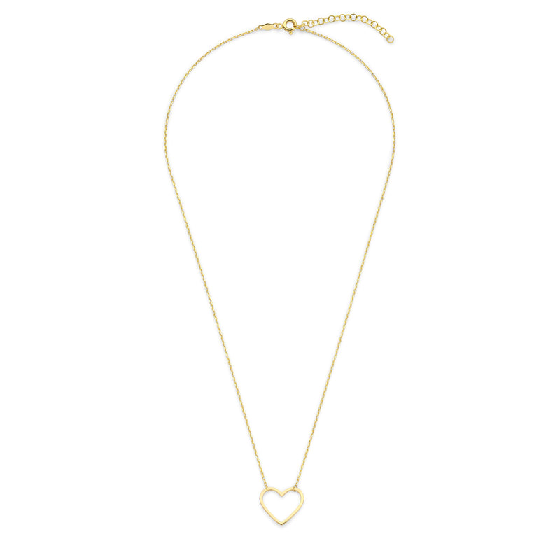 Beloro Jewels Della Spiga Giulia 9 Karaat Ketting BO340039-zoom-