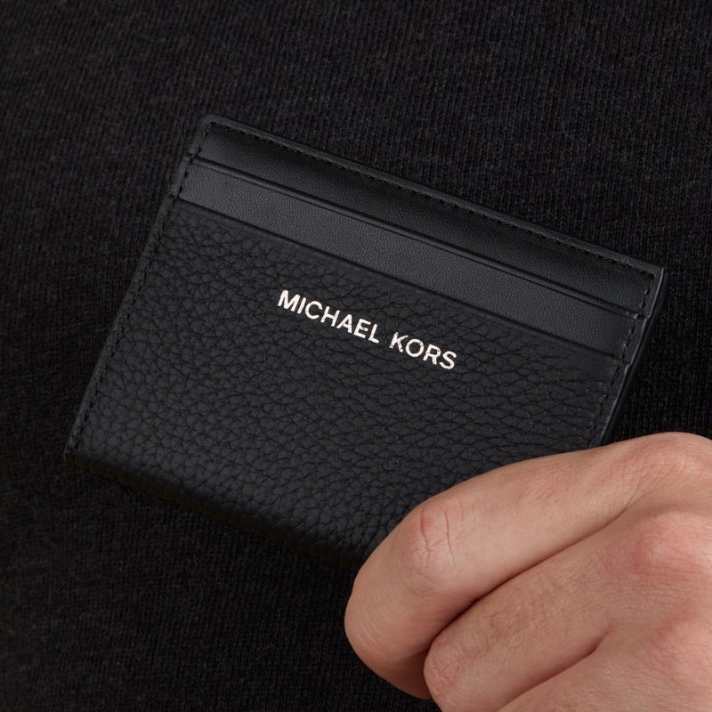 Michael Kors Hudson Zwarte Leren Billfold Portemonnee 39H3LHDF1L-001-zoom-