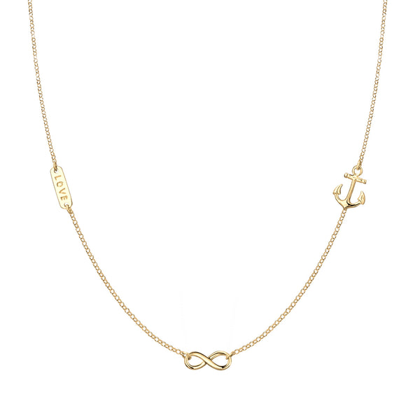 Elli 925 Sterling Silver Necklace 2004-BF-0007657-001