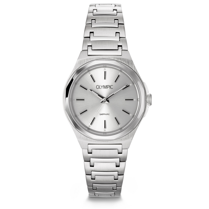 Olympic Momentum Zilveren Dameshorloge OL66DSS025-zoom-