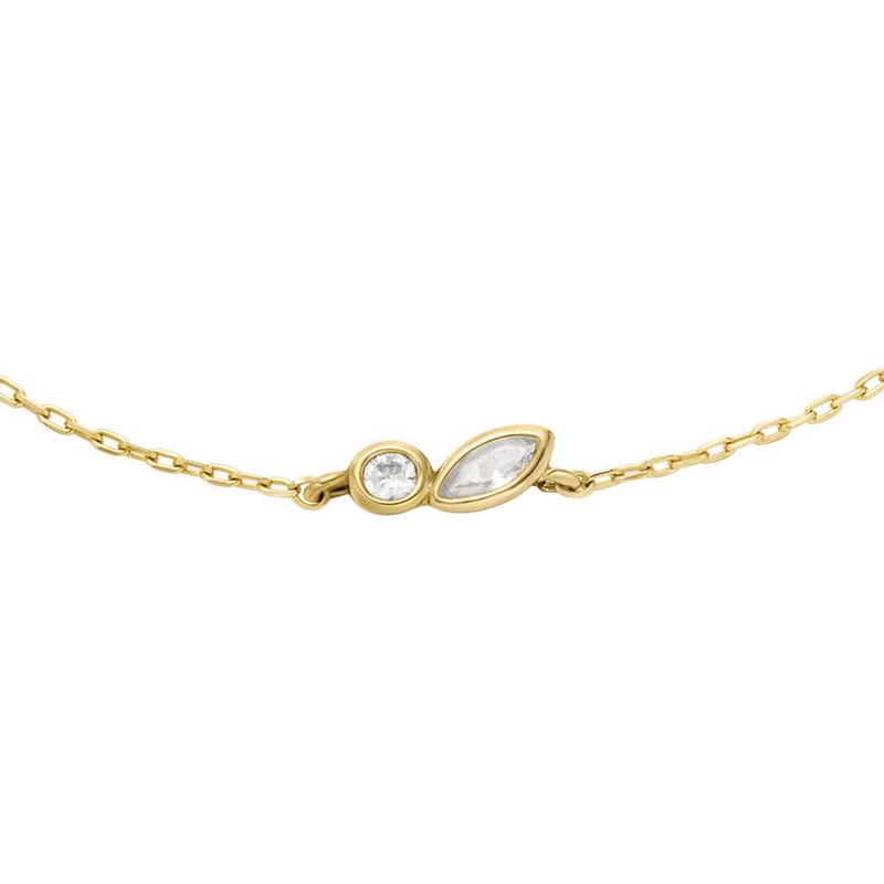 Fossil Ellis Brass Bracelet JA7288710-zoom-