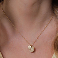 Elli 925 Sterling Silver Coin Necklace 2004-BF-0007736-001