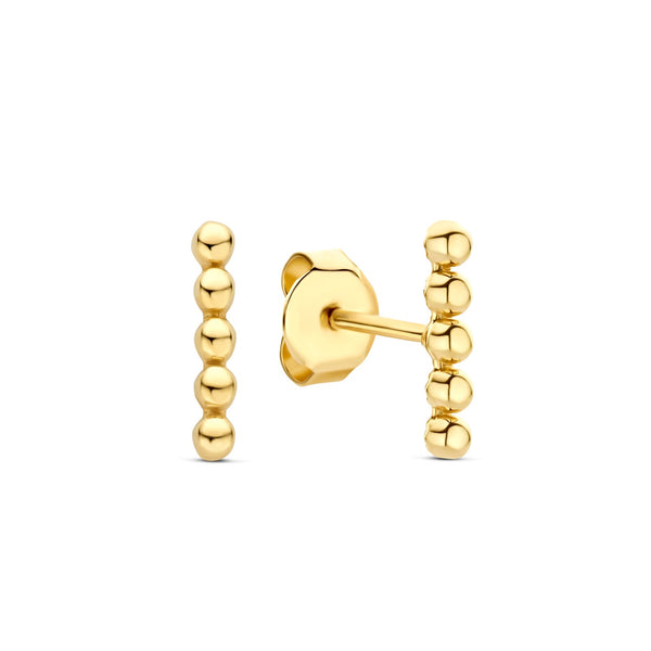 Beloro Jewels La Rinascente Elena 9 karaat oorknoppen BO360113