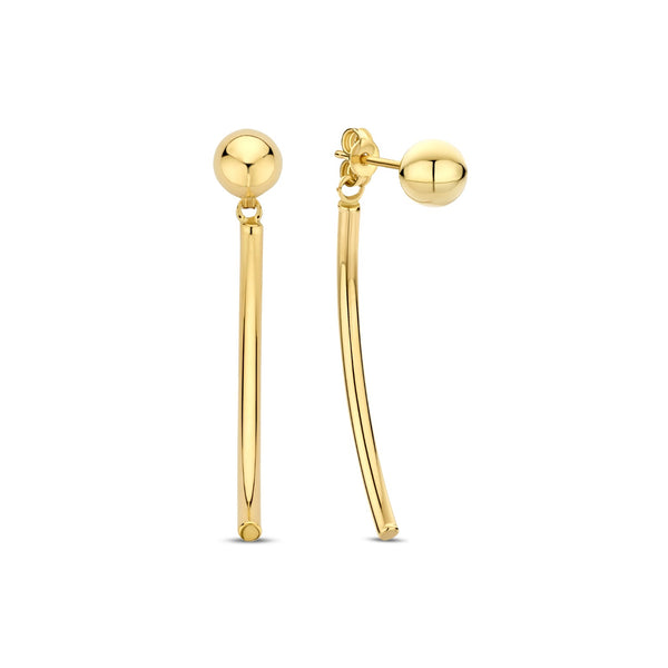 Rivoli Susette 14 karaat gouden oorbellen 
