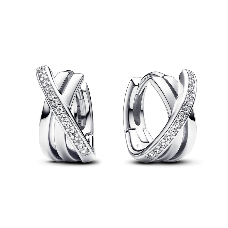 Pandora Signature925 Sterling Silver Earstud 293150C01-zoom-