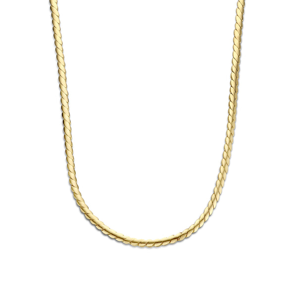Isabel Bernard Aidee Céleste 14 karaat gouden collier IB340081