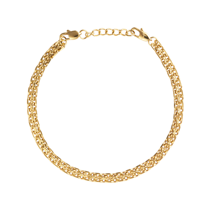 Mockberg Gold Plated Darling Bracelet MO234-zoom-