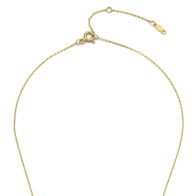 Isabel Bernard De la Paix Maxime 14 Karaat Gouden Collier | Diamant 0.11 ct | IBD350017-zoom-