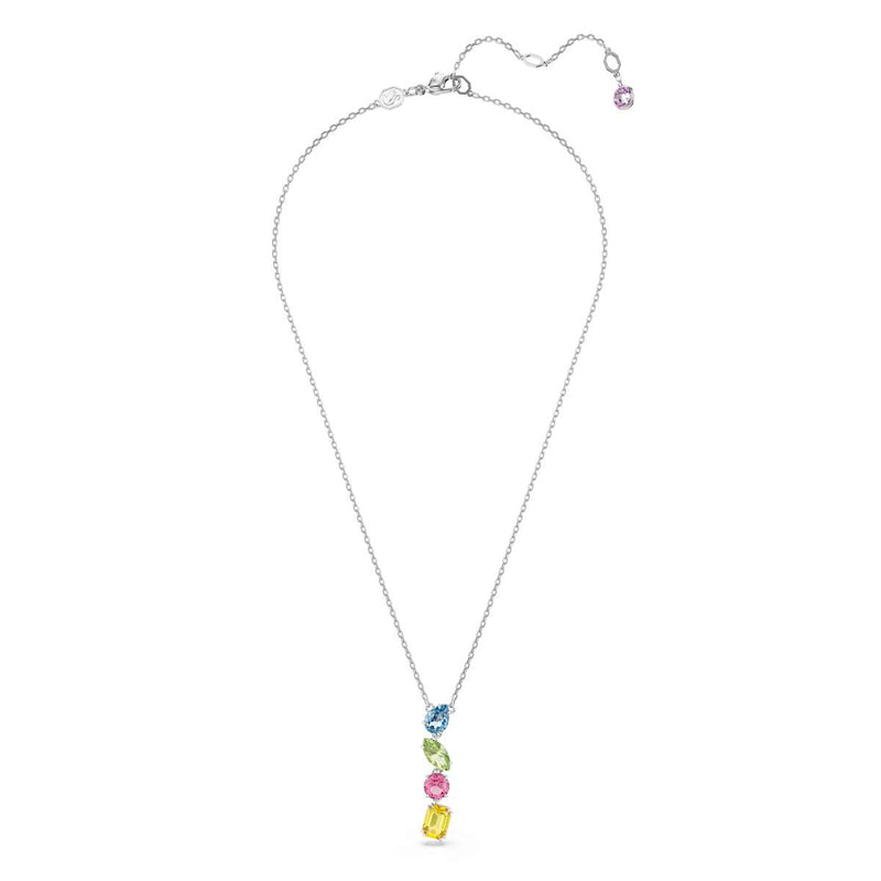 Swarovski Gema Silver Coloured Necklace 5692421-zoom-