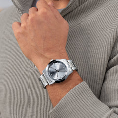 Olympic Frank Grijs Heren Horloge 2002-OL90HSS001