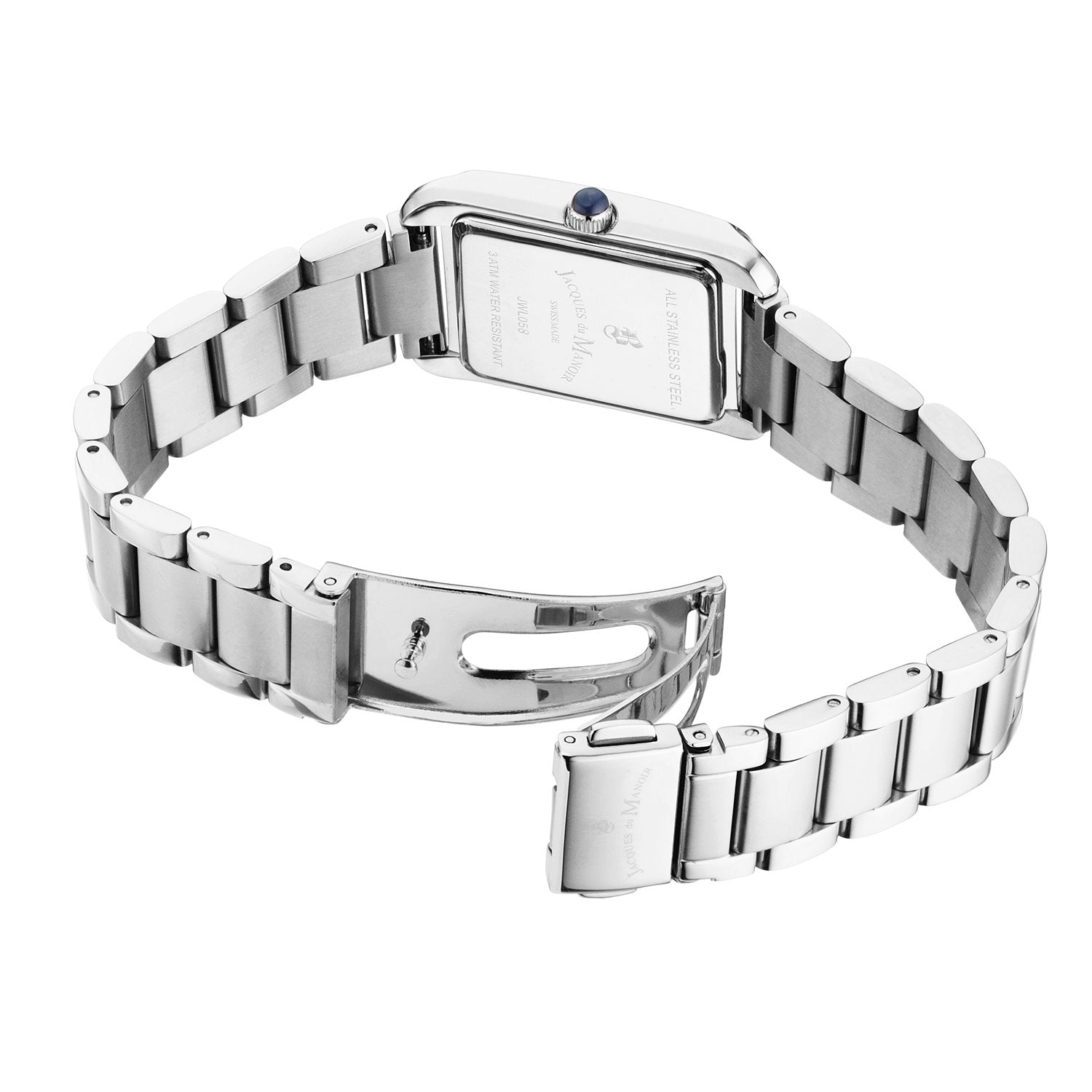 Jacques du Manoir Emily III Silver-Coloured Women's Watch JWL05801