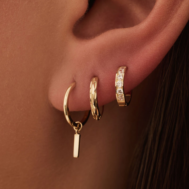 Beloro Jewels Monte Napoleone Stella 9 karaat oorringen BO360067-zoom-