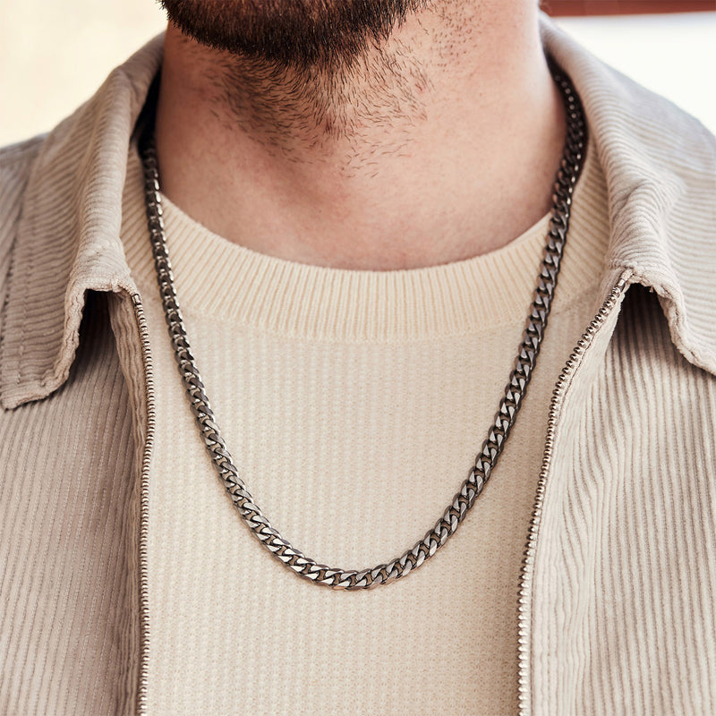 Sem Lewis Battersea Northcote Road Ketting Gunmetal SL380006-zoom-