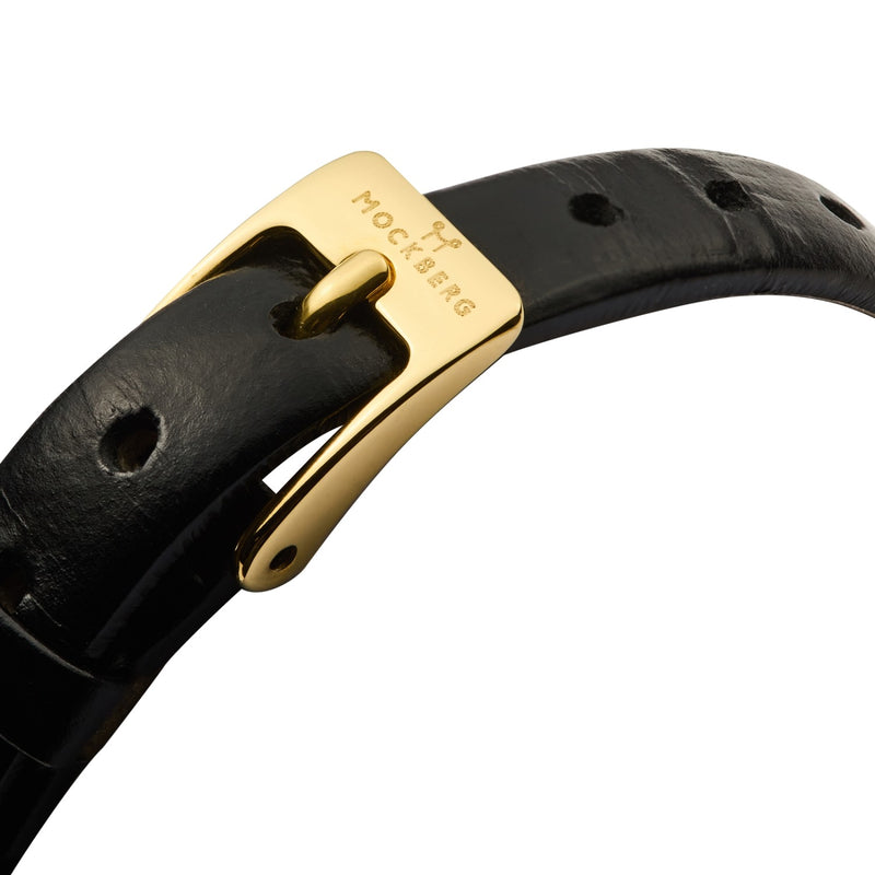 Mockberg Belle Oval Petite Leather Women's Watch MB1412-zoom-