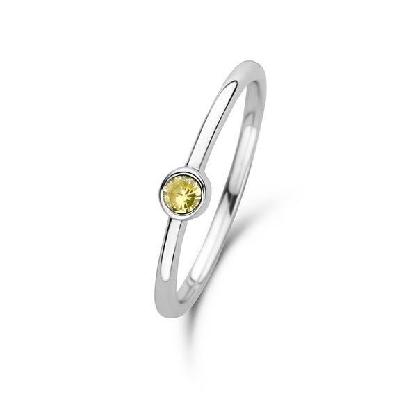 Violet Hamden Venus 925 Sterling Zilveren Ring met Geboortesteen VH330007NOV
