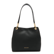 Michael Kors Kensington Black Leather Shoulder Bag 30F3G8KT7L-001