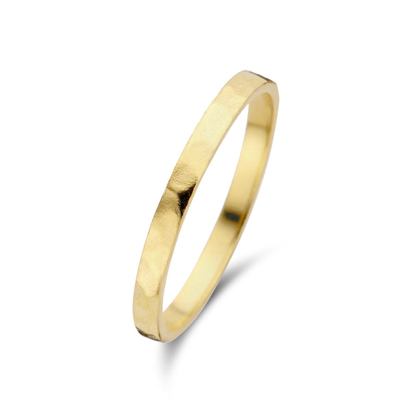 Violet Hamden Sisterhood Moonlit 925 Sterling Zilveren Goudkleurige Ring VH13028G-50