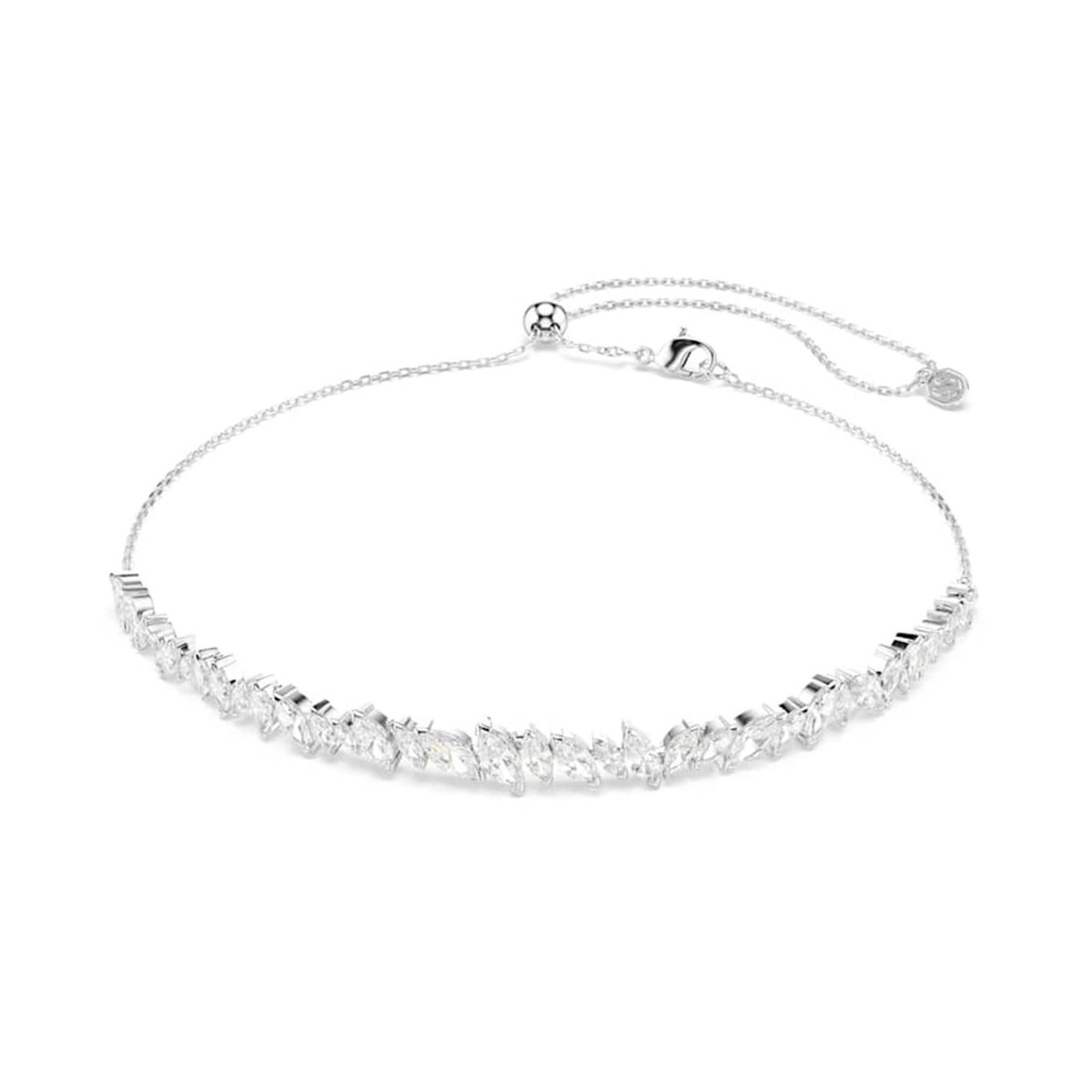 Swarovski Mesmera Glam Silver-Tone Choker Necklace 5755905