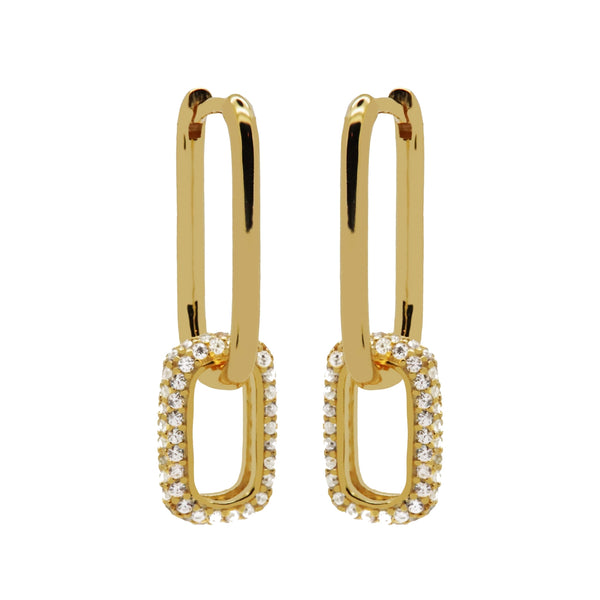 Karma 925 Sterling Silver Zirconia Densely Earrings H232GP