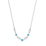 Ania Haie Into The Blue 925 Sterling Zilveren Ketting 2002-AH-N033-03H