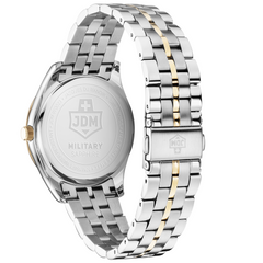 JDM Military Interlaken Gents Silver Sunray Men's Watch JDM-WG023-07
