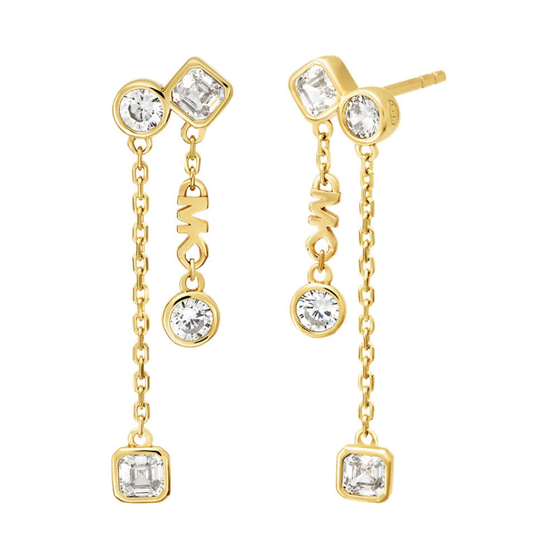 Michael Kors Brilliance Gold Coloured Earrings MKC1773710-zoom-