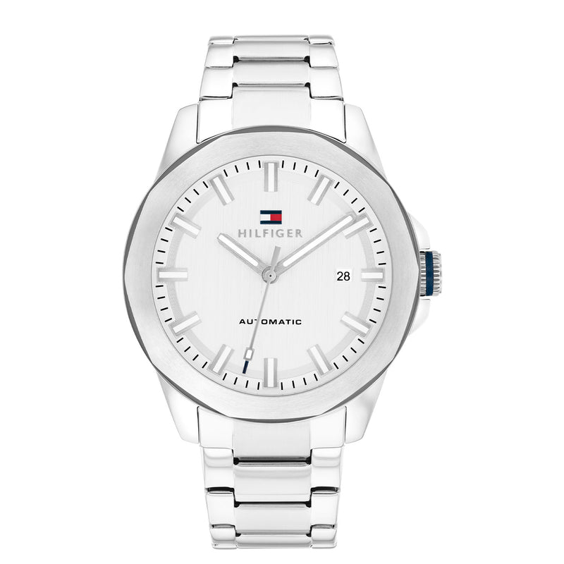 Tommy Hilfiger Lars Automatic Silver Men's Watch TH1710695-zoom-