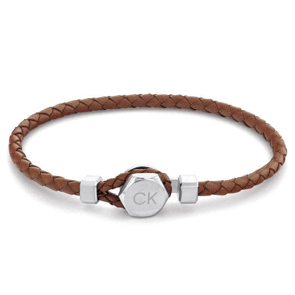 Calvin Klein Leren Armband 2002-CJ35000261