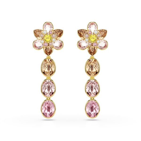 Swarovski Idyllia Gold Coloured Earrings 5732381