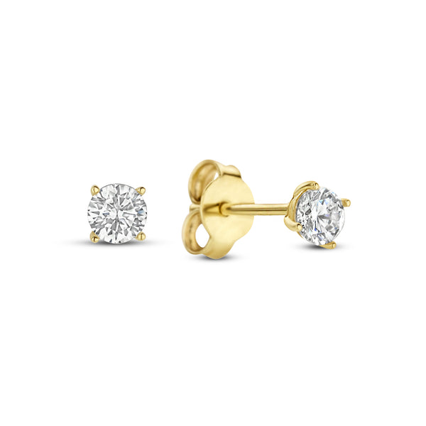Beloro Jewels Monte Napoleone Stella 9 karaat oorknoppen BO360015